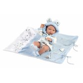 Llorens 73897 NEW BORN CHLAPEK - realistick bbika bbtko s celovinylovm telom 40 cm